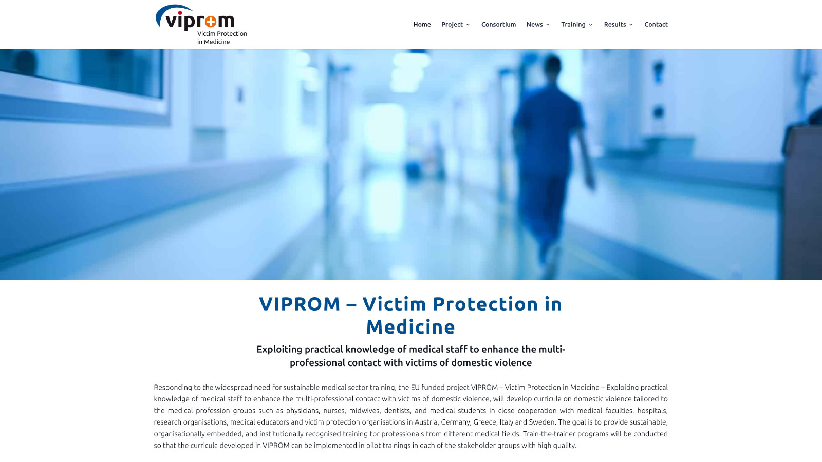 Launch of the VIPROM webpage!