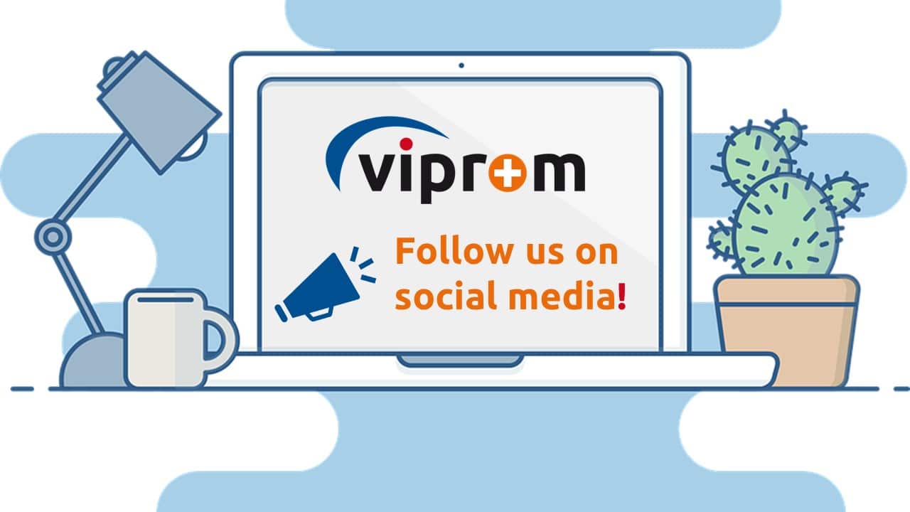 VIPROM is now on social media!