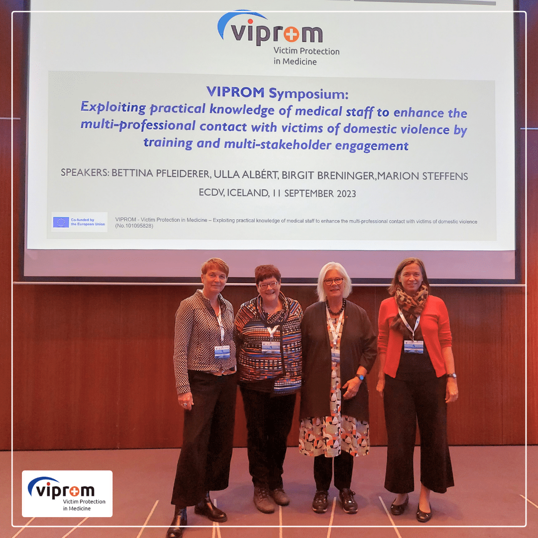 VIPROM at the European Conference on Domestic Violence in Reykjavík, 11-13 Sept 2023